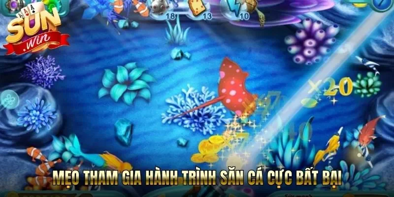 Mẹo tham gia hành trình săn cá cực bất bại