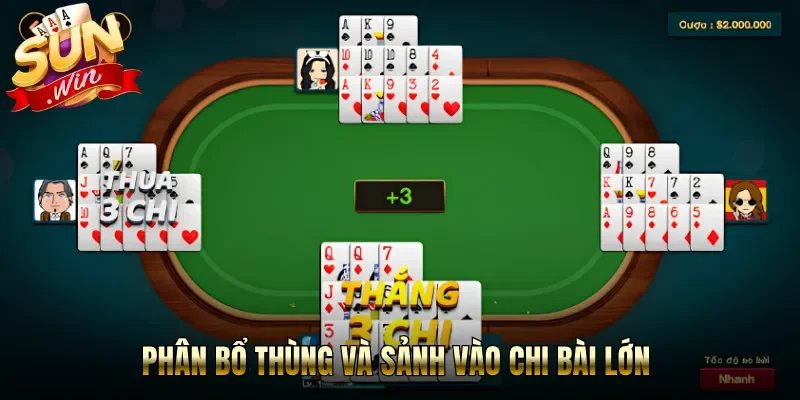 Phân bổ thùng và sảnh vào chi bài lớn 