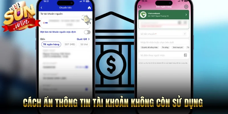 Cách ẩn thông tin tài khoản không còn sử dụng