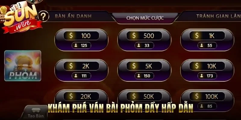 Khám phá ván bài phỏm đầy hấp dẫn