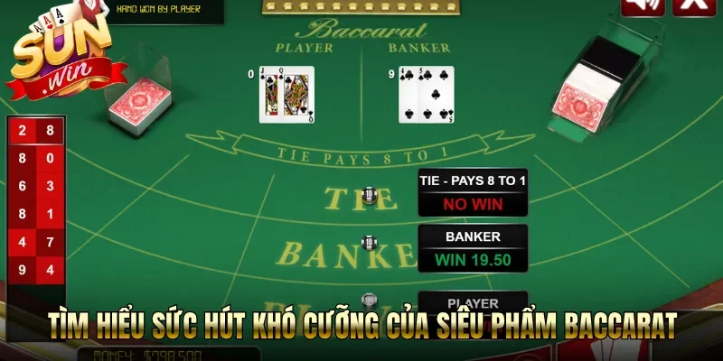 Tìm hiểu sức hút khó cưỡng của siêu phẩm Baccarat