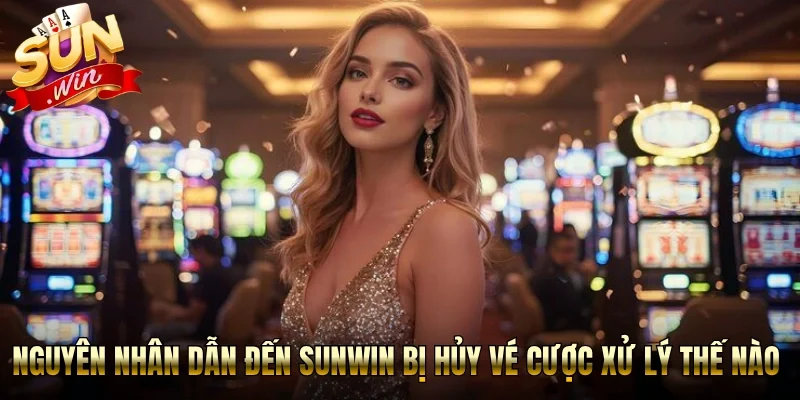 Nguyên nhân dẫn đến Sunwin bị hủy vé cược xử lý thế nào 